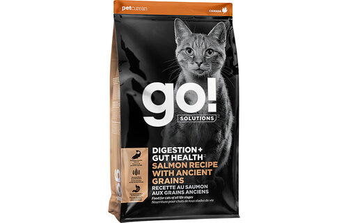 GO! Cat Gut Health Salmon & Ancient Grain 16Lb