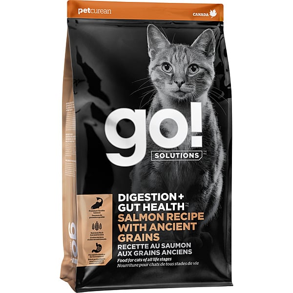 GO! Cat Gut Health Salmon & Ancient Grain 16Lb