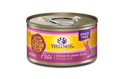 Wellness Cat Chicken & Lobster Pate 3oz