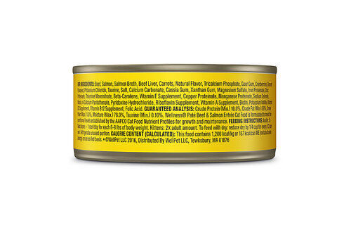 Wellness Cat Beef & Salmon Pate 5.5oz