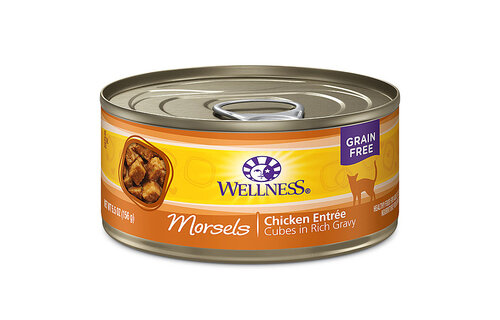 Wellness Cat Morsels Chicken 5.5oz