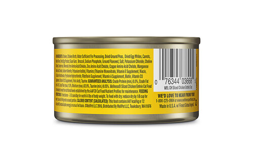 Wellness Cat Sliced Chicken 85g