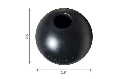 Kong Extreme Ball Black Small