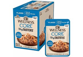 Wellness Cat Tiny Tasters Flaked Tuna/Shrimp 1.75oz