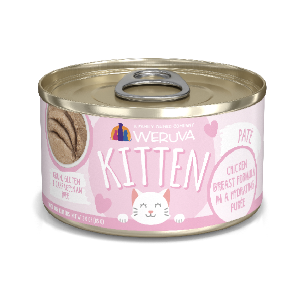 Weruva Kitten Chicken Breast in Hydrating Purée 3oz