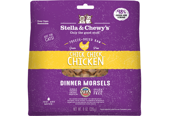 Stella & Chewy’s Cat FD Chicken Morsels 8oz