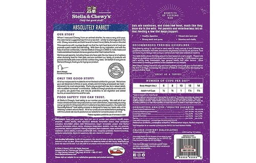 Stella & Chewy’s Cat FD Rabbit Morsels 18oz