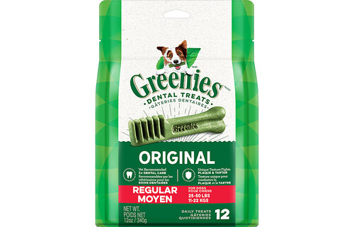 Greenies Original Dental Treats - Regular 12OZ
