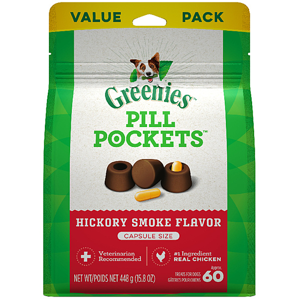 Greenies Pill Pockets Hickory Smoke 30 Capsules