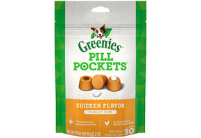 Greenies Pill Pockets - Chicken 30-Tablet Size 3.2OZ
