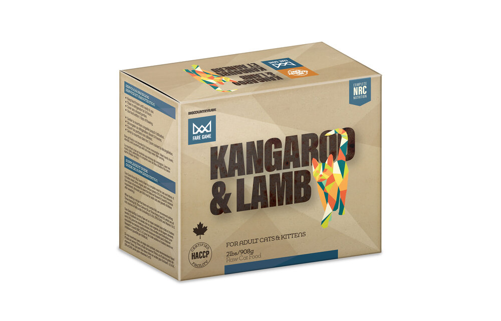 Fare Game Kangaroo & Lamb 4x1/2lb