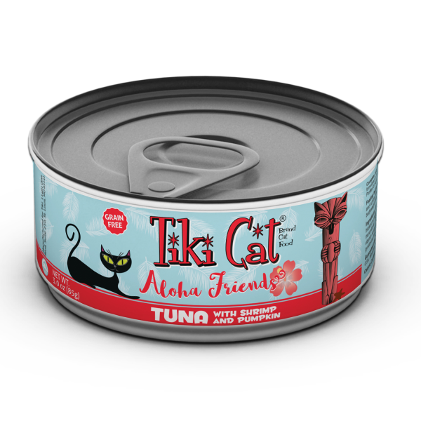 Tiki Cat Aloha Tuna, Shrimp & Pumpkin 3oz