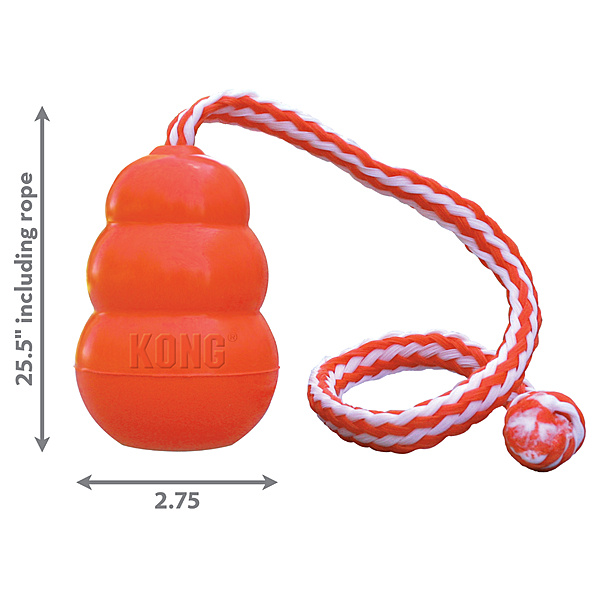 Kong Aqua w/Rope Large