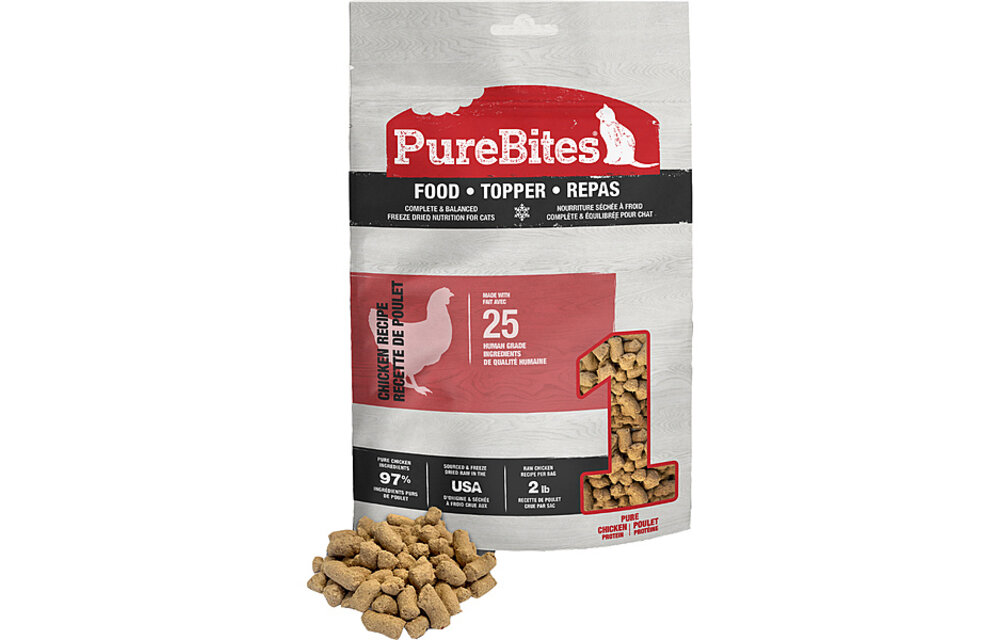 PureBites Feline FD Chicken Topper 80g