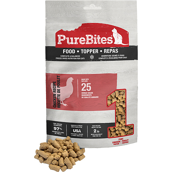 PureBites Feline FD Chicken Topper 80g