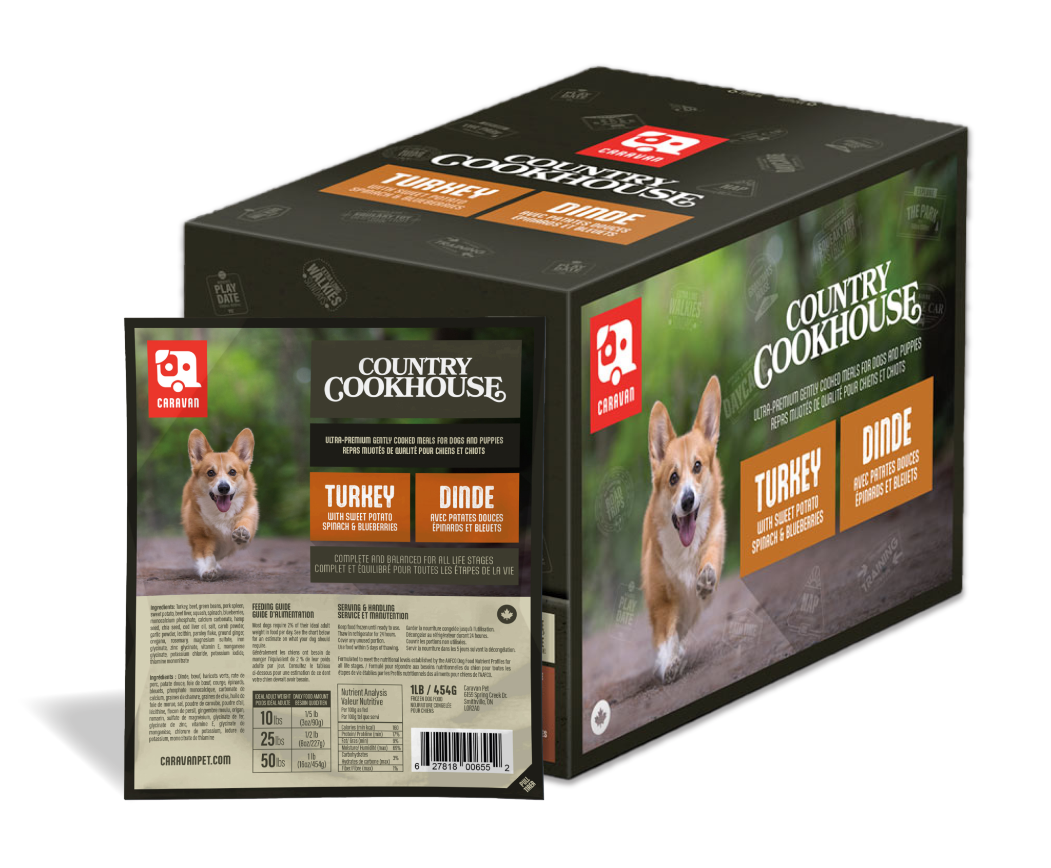 Caravan Gently Cooked Turkey 1lb