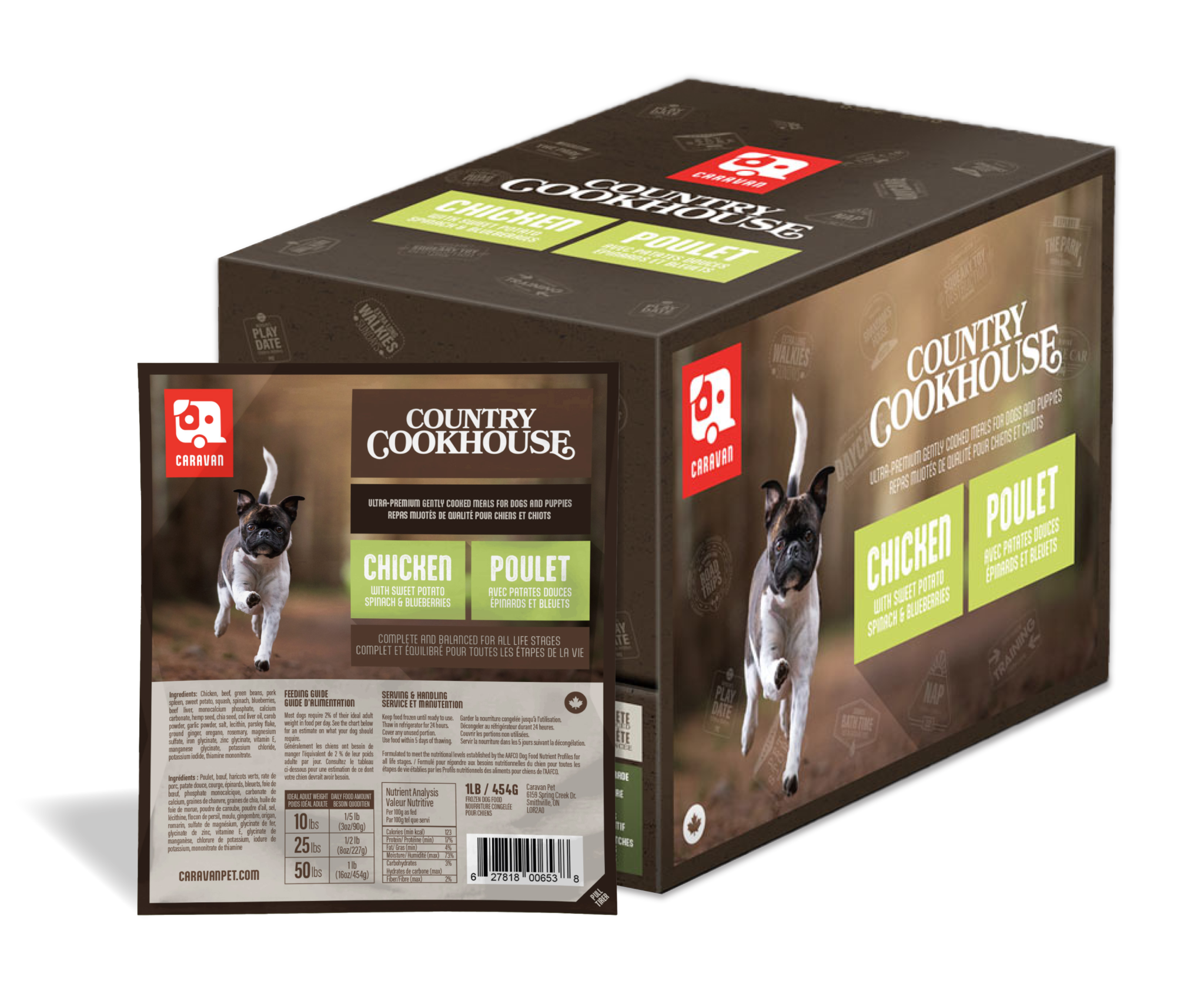 Caravan Gently Cooked Chicken 1lb