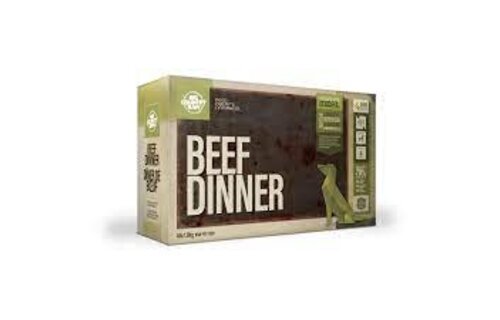 Big Country Raw Beef Dinner Dog Carton 4x1 lb