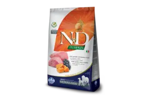 Farmina N&D Pumpkin, Lamb & Blueberry Med/Maxi Dog 2.5 kg