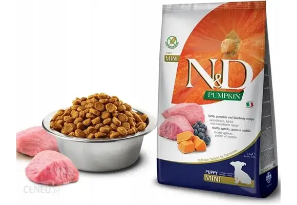 Farmina N&D Pumpkin, Lamb & Blueberry Mini Puppy 2.7 kg