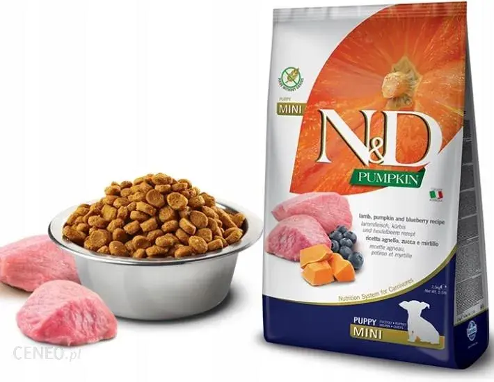 Farmina N&D Pumpkin, Lamb & Blueberry Mini Puppy 2.7 kg
