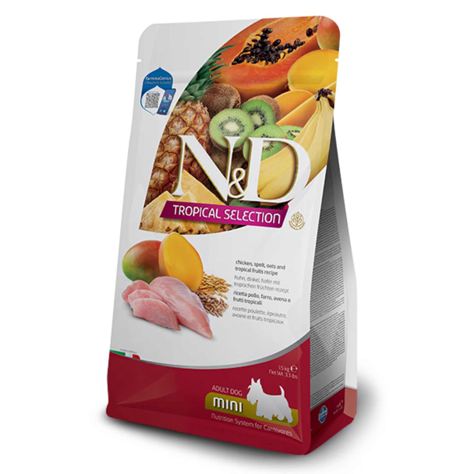 Farmina N&D Dog Tropical Selection - Chicken Mini 1.5kg