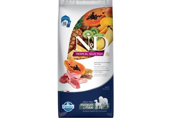 Farmina N&D Dog Tropical Selection - Lamb Med/Maxi 10kg