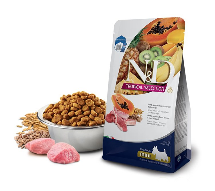 Farmina N&D Dog Tropical Selection - Lamb Mini 1.5kg