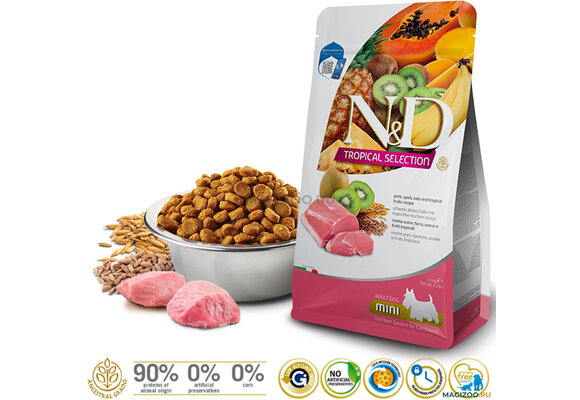 Farmina N&D Dog Tropical Selection - Pork Mini 1.5kg
