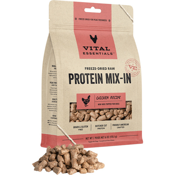 Vital Essentials FD Protein Mix-In Chicken Mini Nibs 6oz