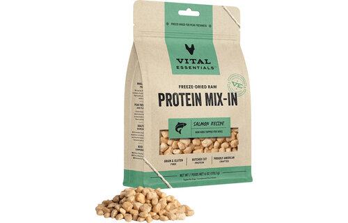 Vital Essentials FD Protein Mix-In Salmon Mini Nibs 6oz