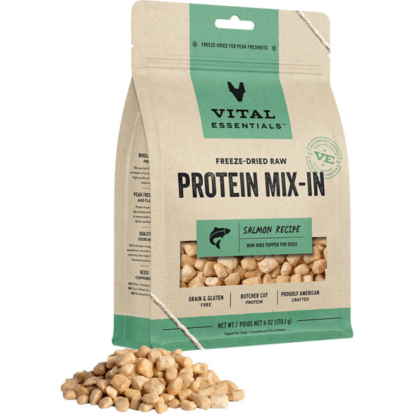 Vital Essentials FD Protein Mix-In Salmon Mini Nibs 6oz