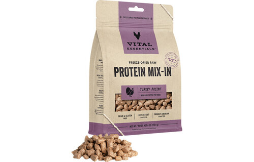 Vital Essentials FD Protein Mix-In Turkey Mini Nibs 6oz