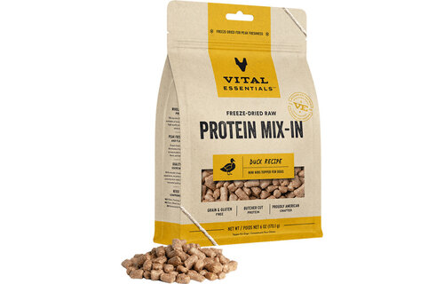 Vital Essentials FD Protein Mix-In Duck Mini Nibs 6oz