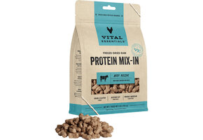 Vital Essentials FD Protein Mix-In Beef Mini Nibs 6oz
