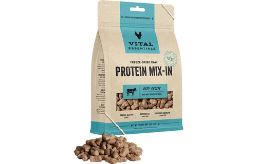 Vital Essentials FD Protein Mix-In Beef Mini Nibs 6oz