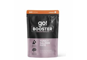 GO! Booster Brain Health Tuna + Salmon Pate 2.5oz Cat