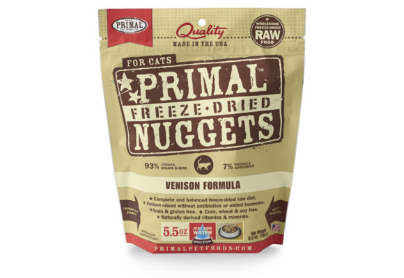 Primal Cat FD Venison 5.5oz