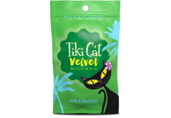 Tiki Mousse Tuna & Mackerel 2.8oz Pouch