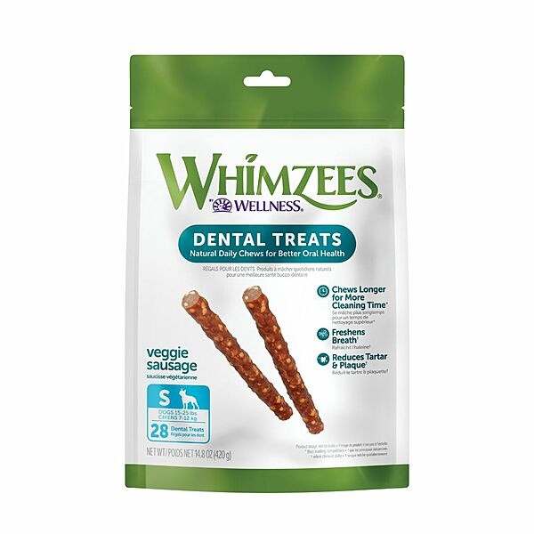 Whimzees Veggie Sausage Small 28pk