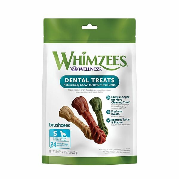 Whimzees Brushzees Small 24pk
