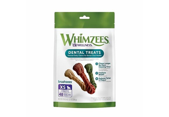 Whimzees Brushzees XSmall 48pk