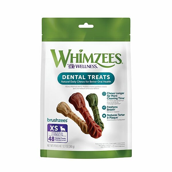 Whimzees Brushzees XSmall 48pk