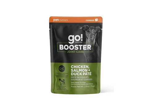 GO! Booster Joint Care Chicken, Salmon + Duck Pate 2.8oz Dog