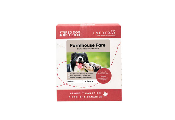 RDBK Everyday - Farmhouse Fare (Chicken & Beef) 1Lb