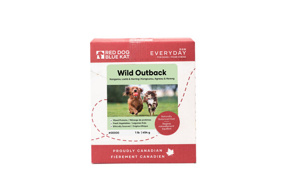 RDBK Everyday - Wild Outback (Kangaroo, Lamb & Herring) 1Lb