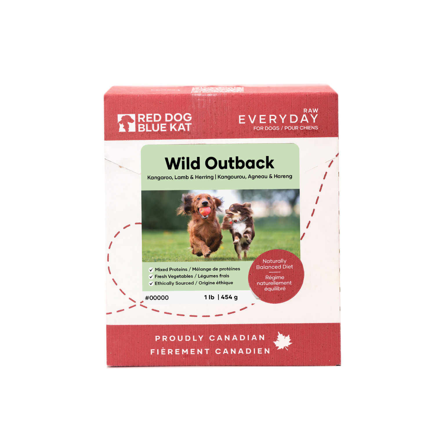RDBK Everyday - Wild Outback (Kangaroo, Lamb & Herring) 1Lb