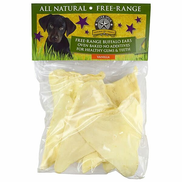 SilverSpur Buffalo Ears Vanilla | 6PK