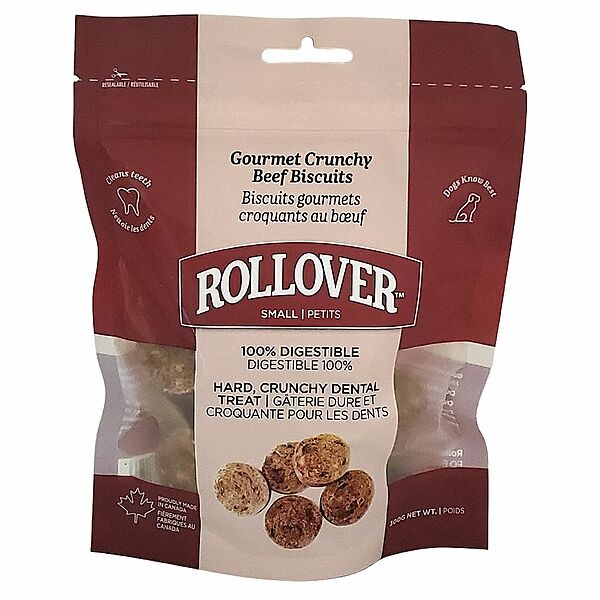 Rollover Crunchies Beef Small 300g