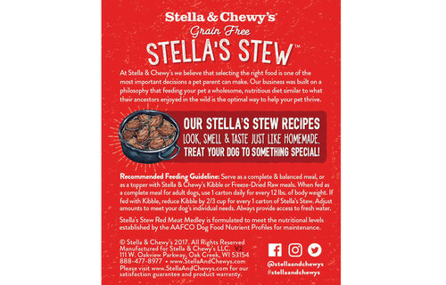 Stella & Chewy’s Stew Red Meat Medley 11oz
